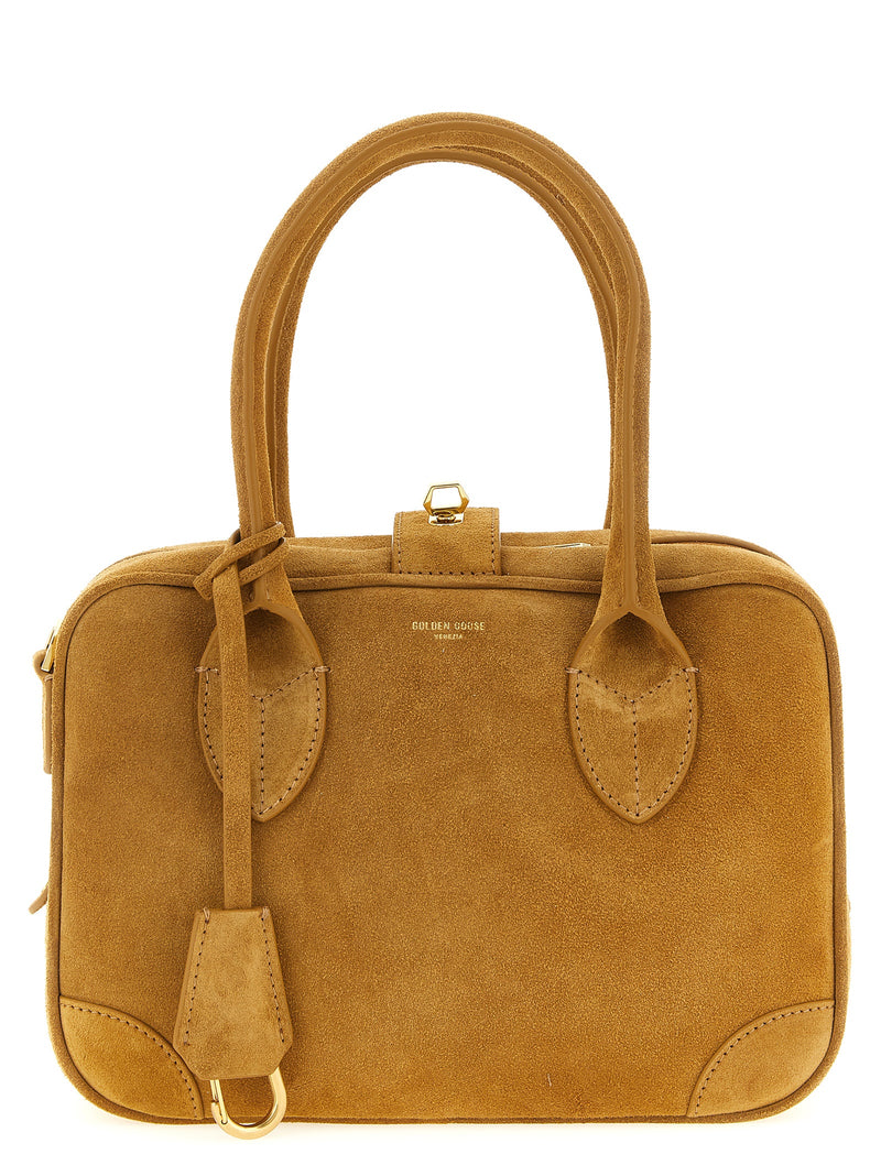 Golden Goose Vita Beige Cowhide Handbag - Luxurious Italian Design