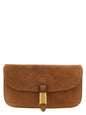 PINKO Brown Cowhide Shoulder Bag