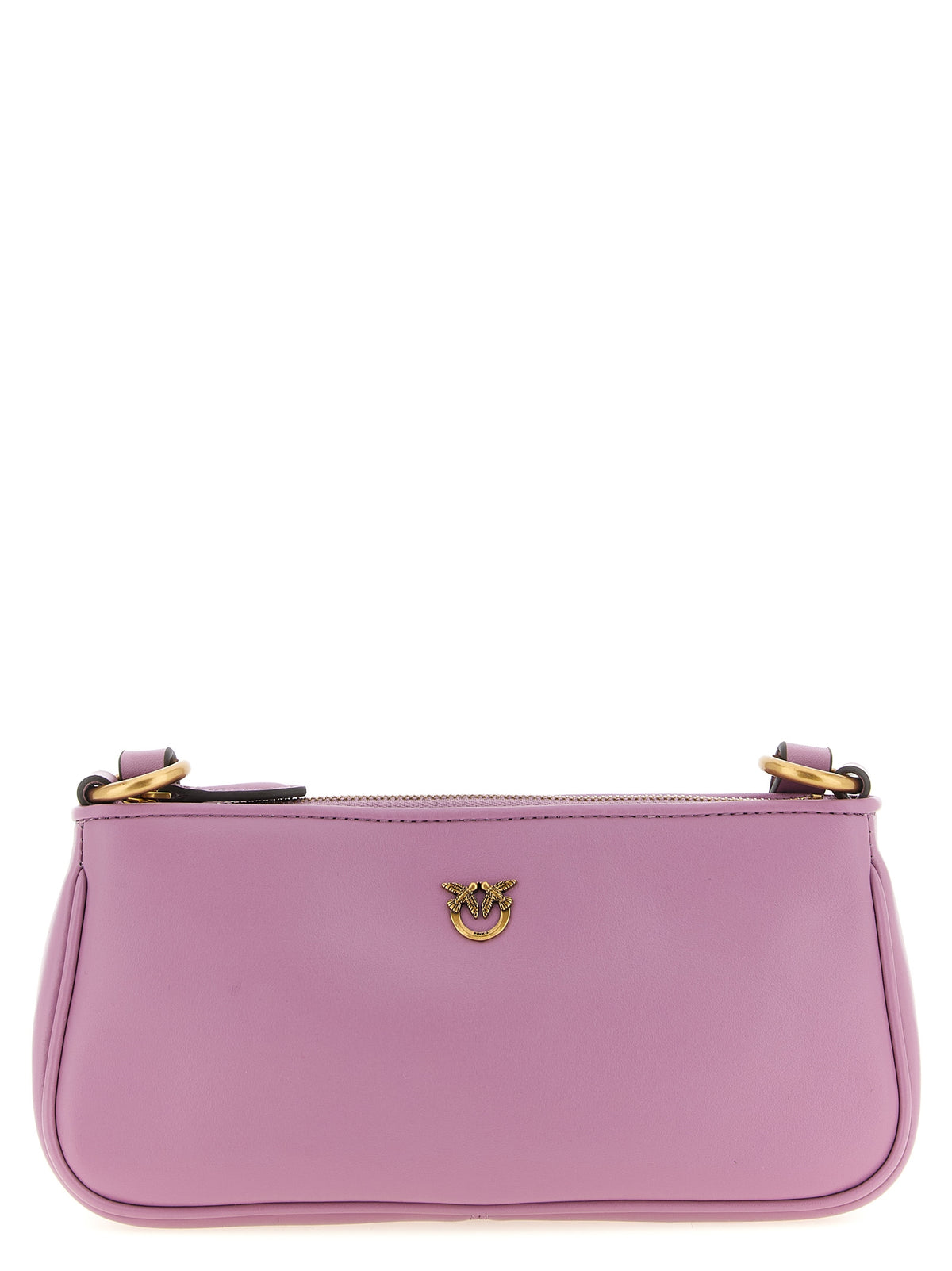 PINKO Half Moon Multicolor Cowhide Crossbody Bag