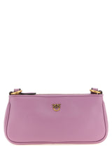PINKO Half Moon Multicolor Cowhide Crossbody Bag