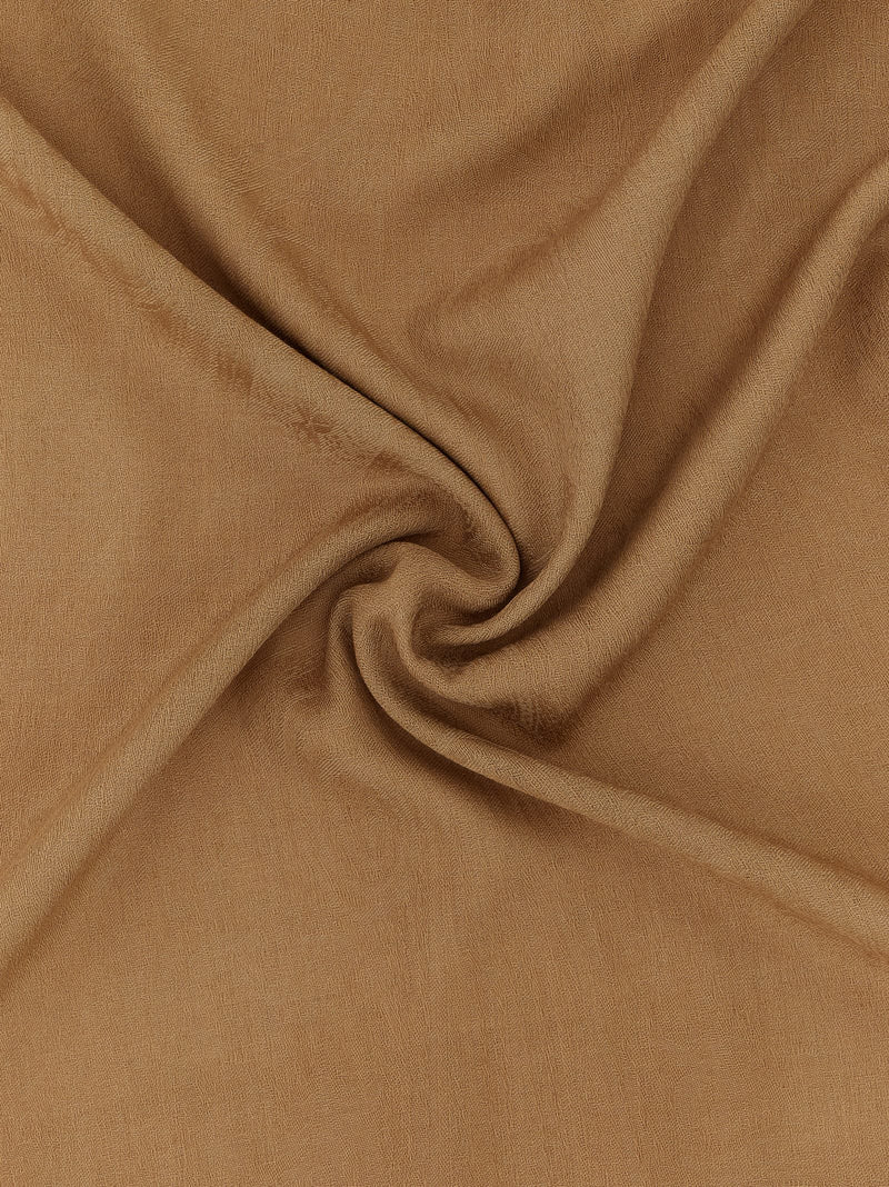 Max Mara MxaPalmeti Brown Wool Scarf