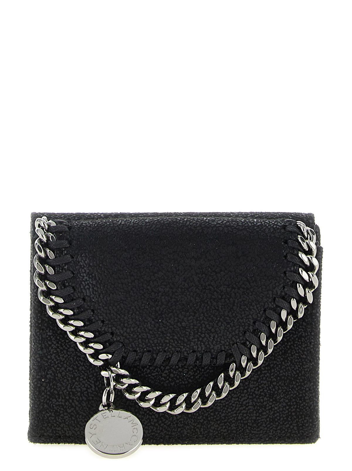 Stella McCartney Falabella Black Polyester Cardholder