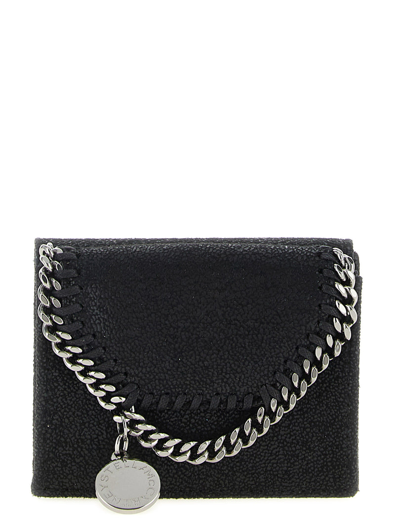 Stella McCartney Falabella Black Polyester Cardholder