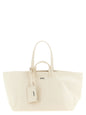 A.P.C. Beige Cotton Tote Bag