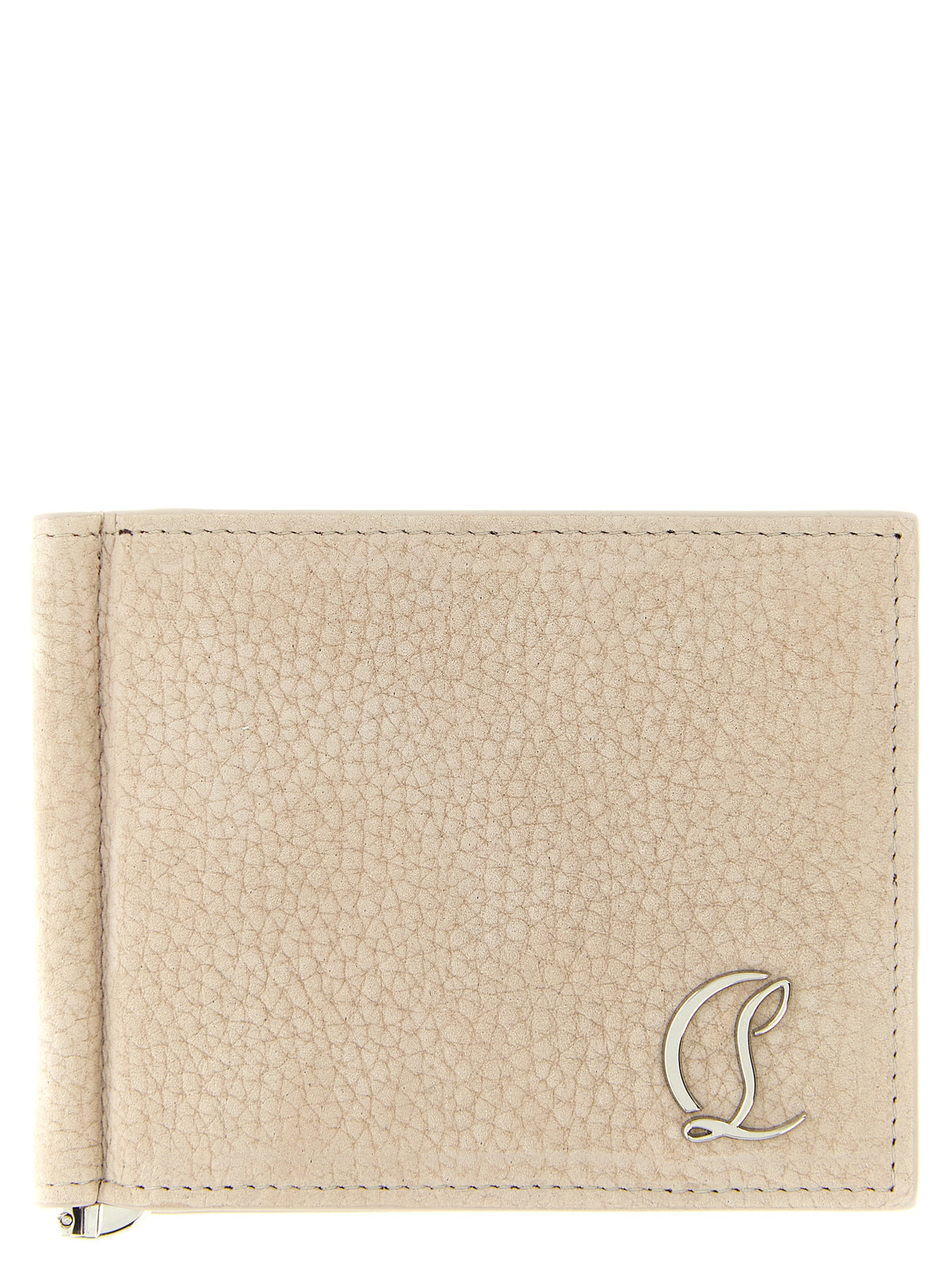 Christian Louboutin Beige Calfskin Wallet - Luxury Accessory
