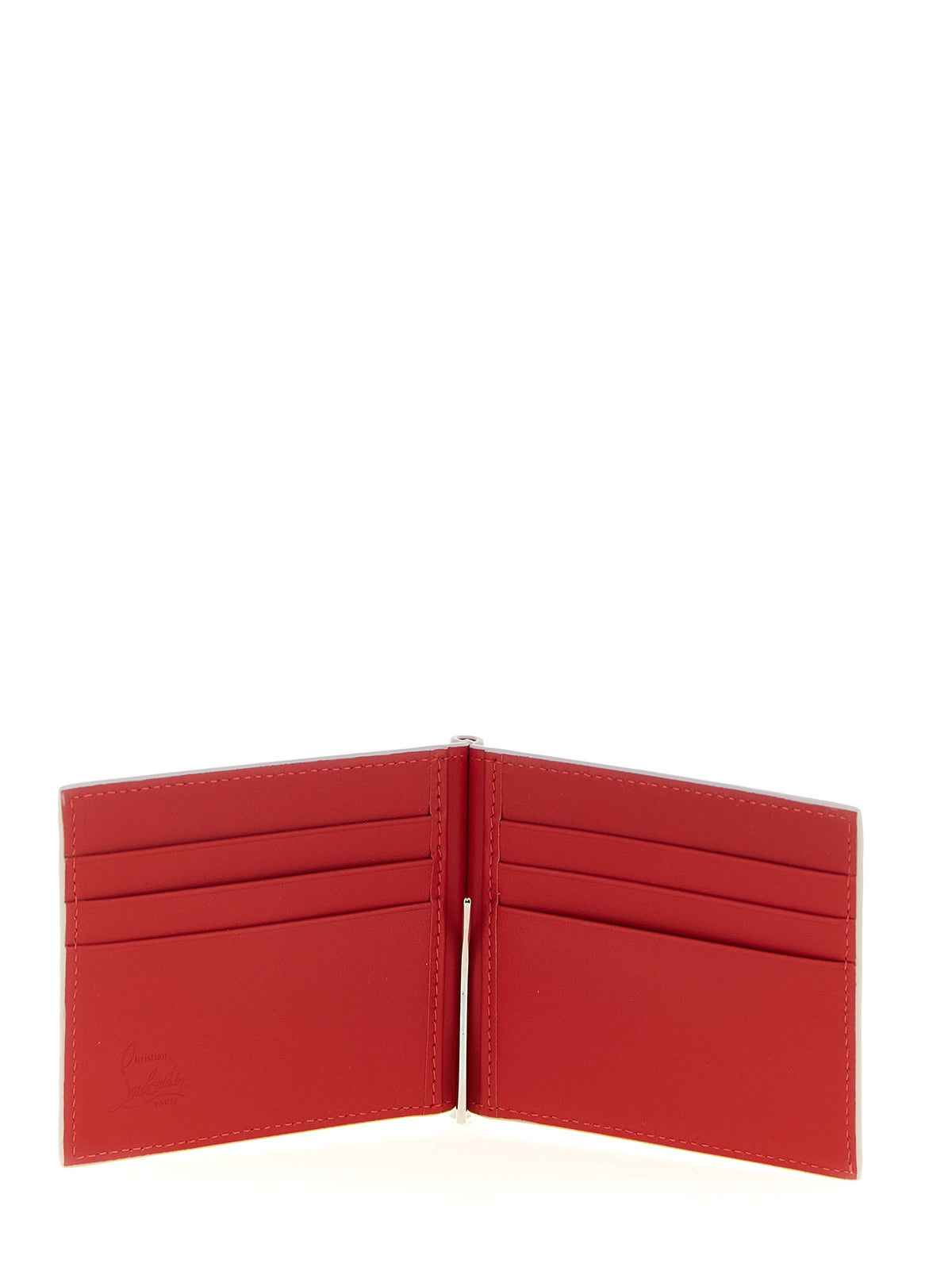Christian Louboutin Beige Calfskin Wallet - Luxury Accessory