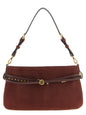 PINKO Bordeaux Cowhide Shoulder Bag