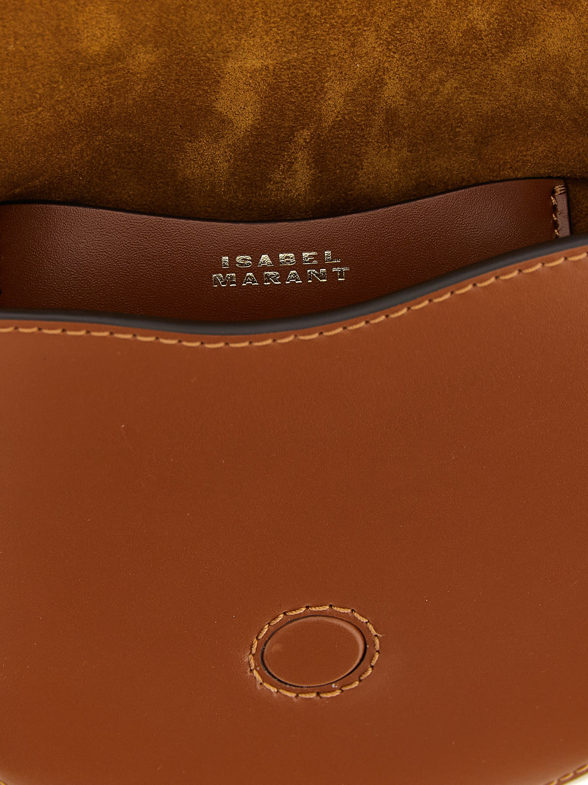 Isabel Marant Altay Brown Calfskin Crossbody Bag