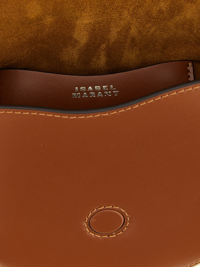 Isabel Marant Altay Brown Calfskin Crossbody Bag