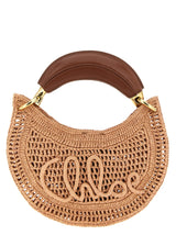 Sac à main Chloé en raphia multicolore