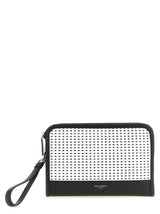 Dolce & Gabbana Bicolor Calfskin Clutch Bag