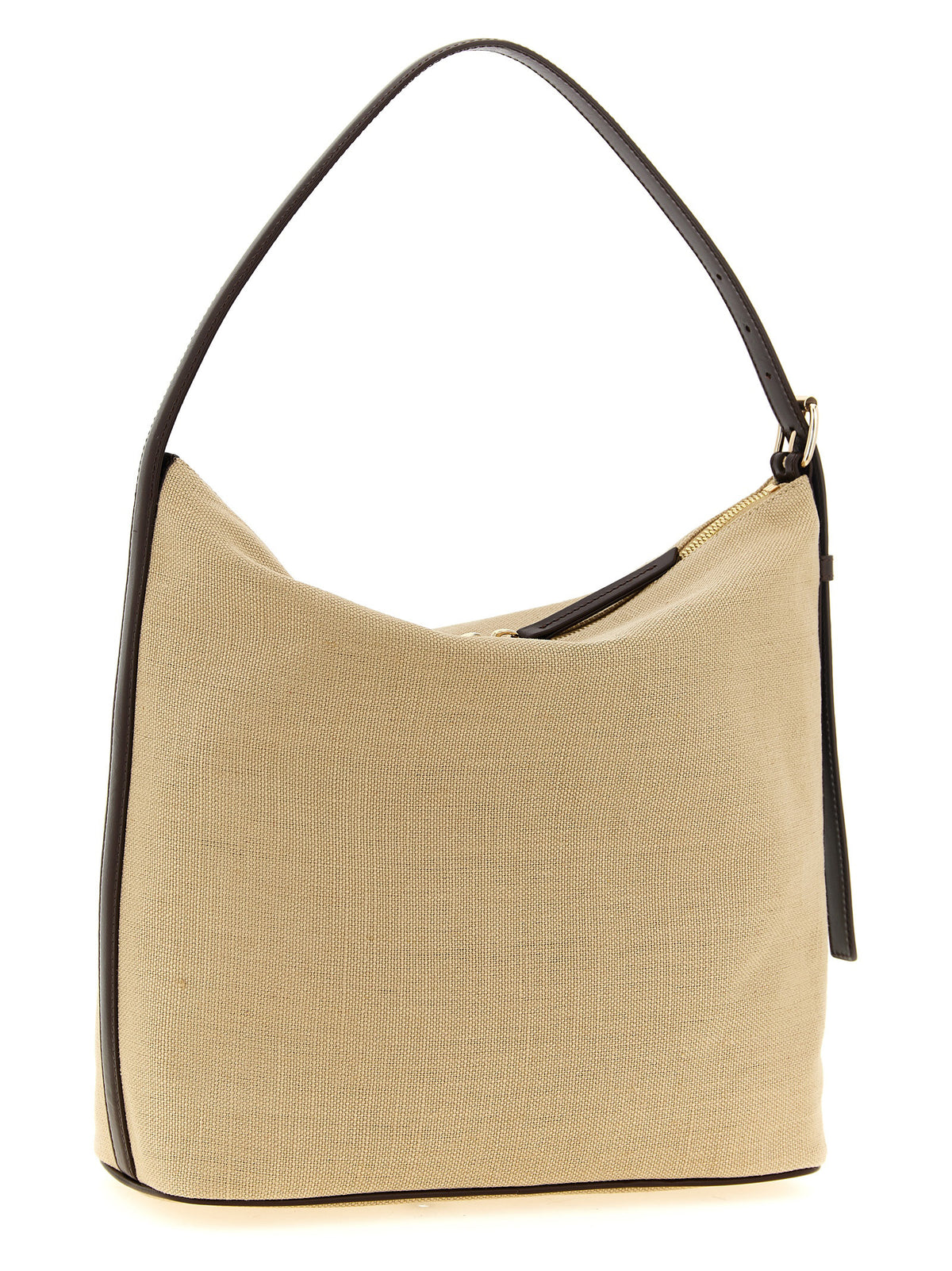 A.P.C. Vera Beige Cotton Shoulder Bag - Chic & Functional