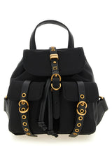 PINKO Black Nylon Mini Backpack - Stylish & Functional