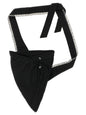 Kiko Kostadinov Black Cotton Crossbody Bag