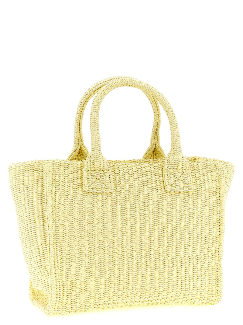 PINKO Bicolor Polypropylene Tote Bag - Beach Mini Shopping Bag