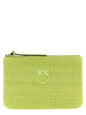 PINKO Bicolor Polypropylene Clutch Bag