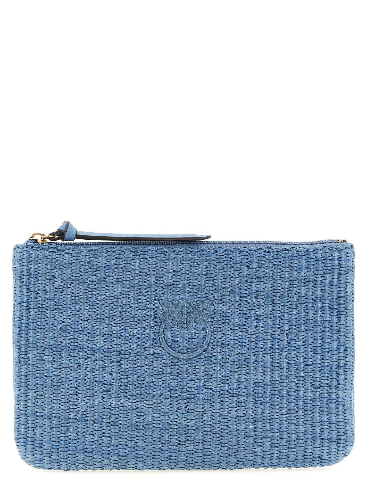 PINKO Blue Polypropylene Clutch Bag - Elegant and Trendy Accessory