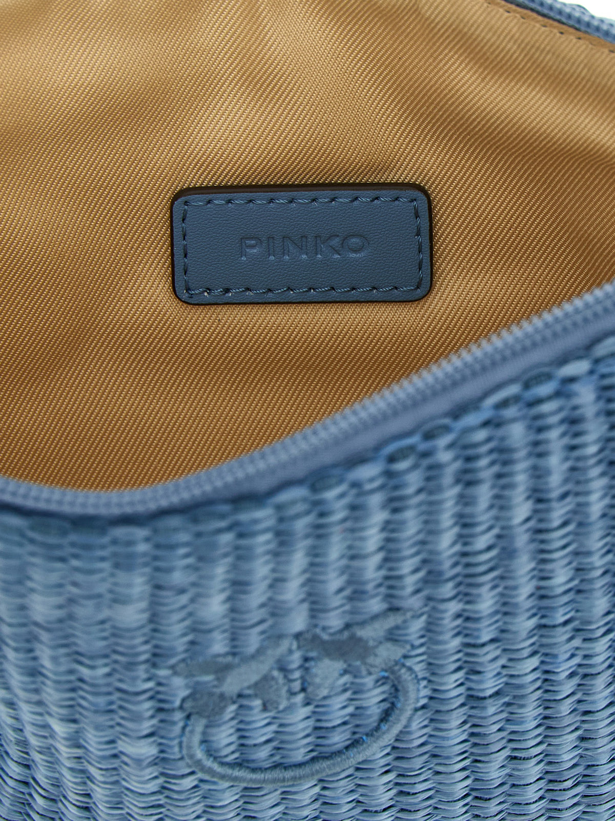 PINKO Blue Polypropylene Clutch Bag - Elegant and Trendy Accessory