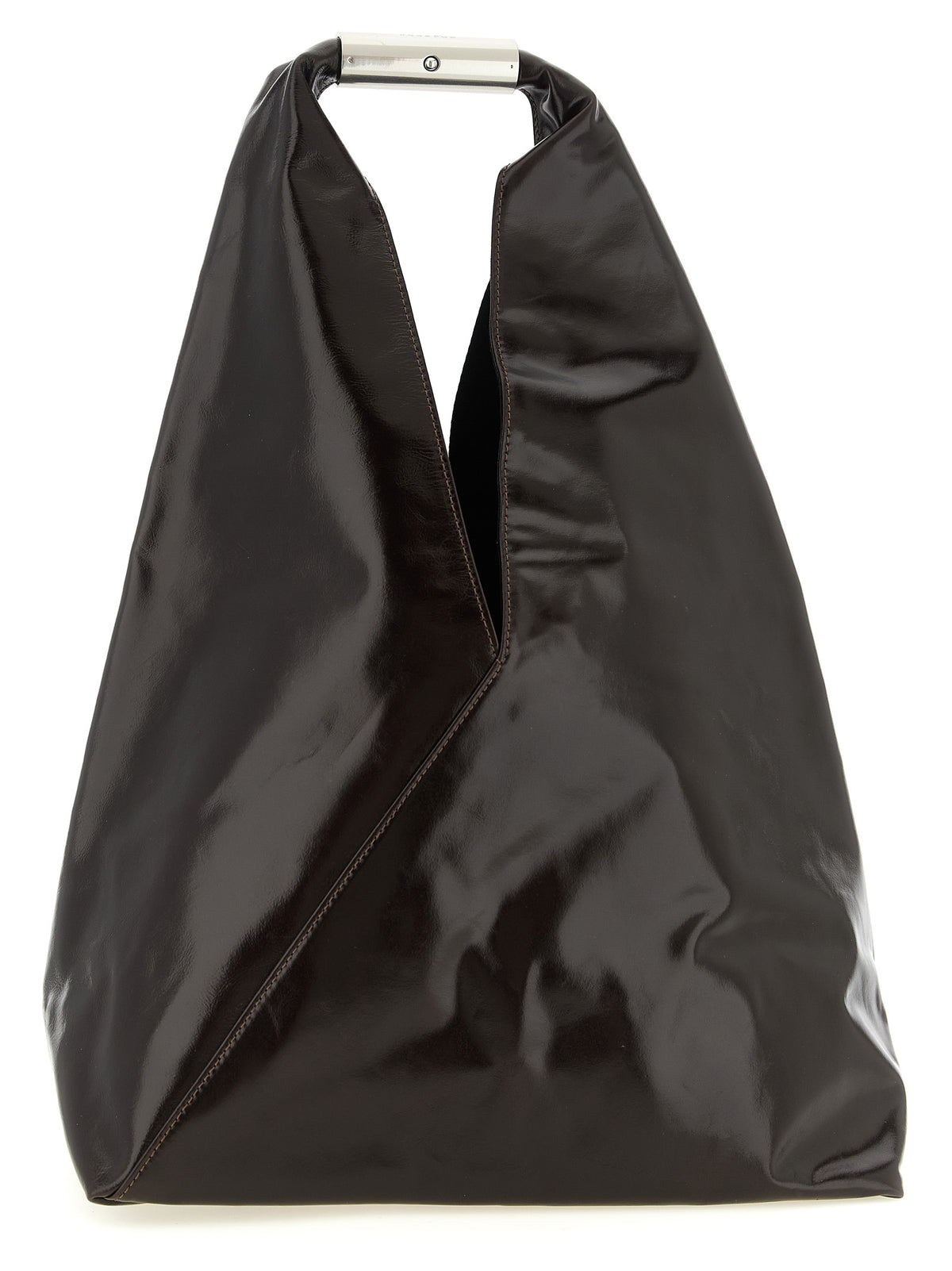 MM6 Maison Margiela Brown Cowhide Handbag - Japanese Classic