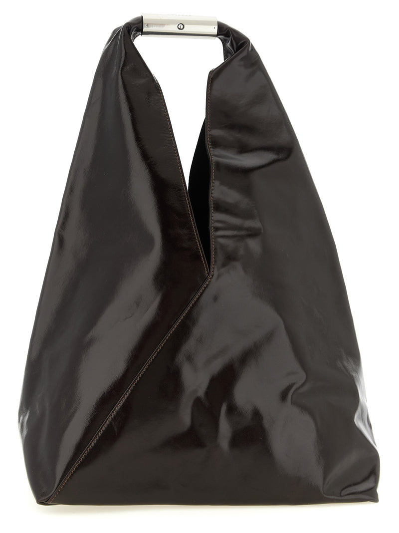 MM6 Maison Margiela Brown Cowhide Handbag - Japanese Classic