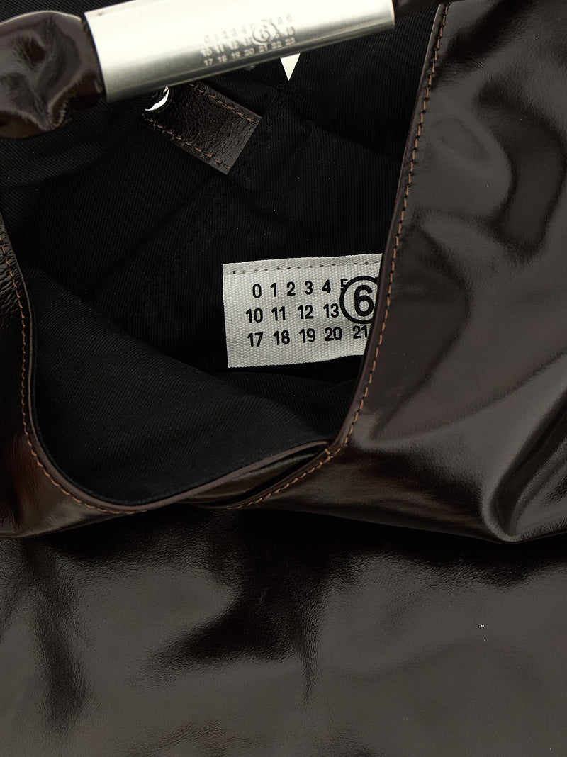 MM6 Maison Margiela Brown Cowhide Handbag - Japanese Classic