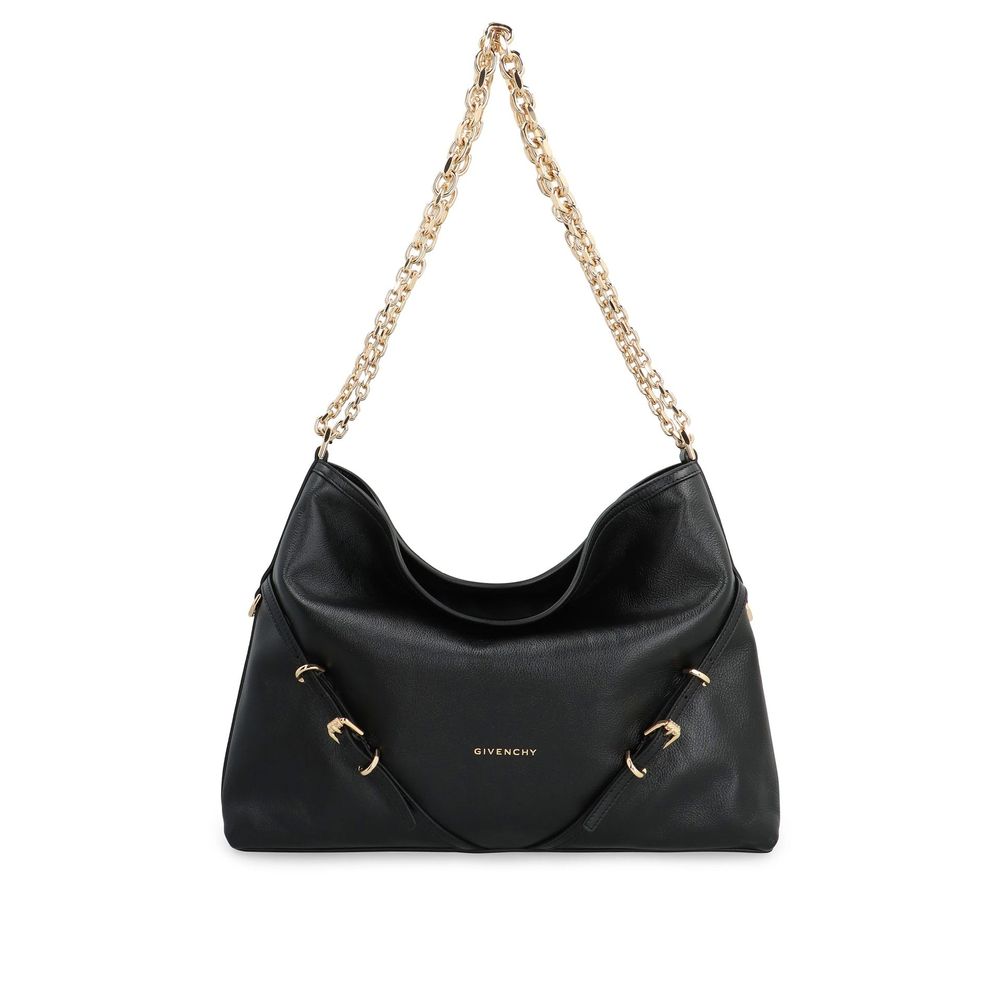 Givenchy Black Calfskin Shoulder Bag - Elegant and Versatile