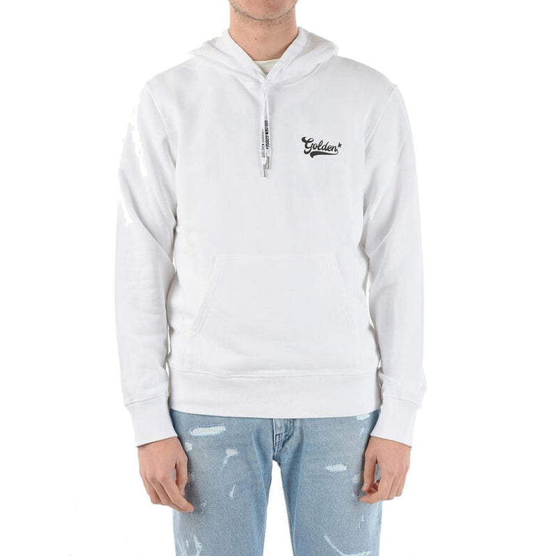 Golden Goose White Cotton Sweatshirt for Men