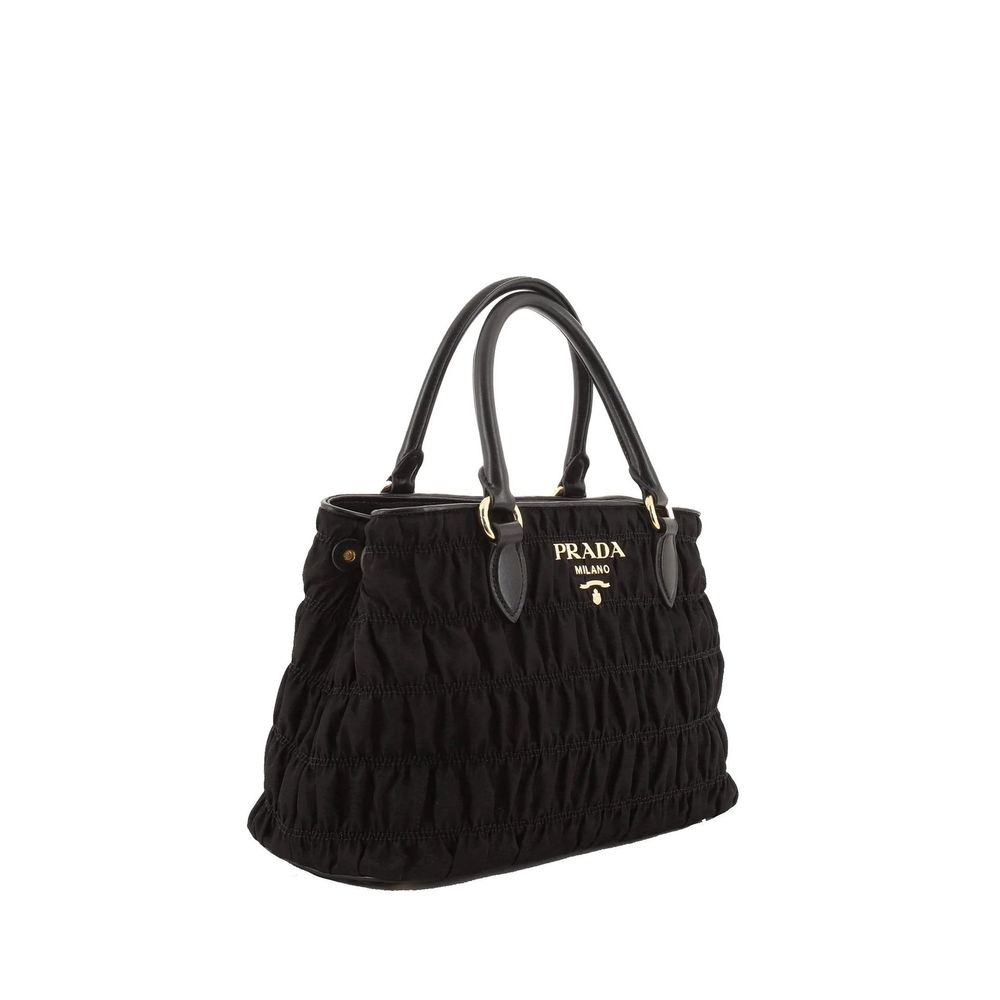 Prada Black Nylon Handbag - Elegant and Functional
