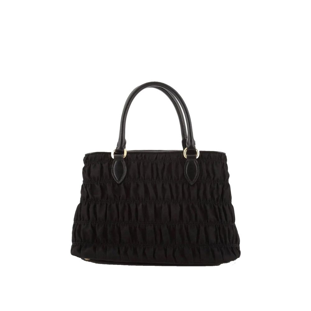 Prada Black Nylon Handbag - Elegant and Functional