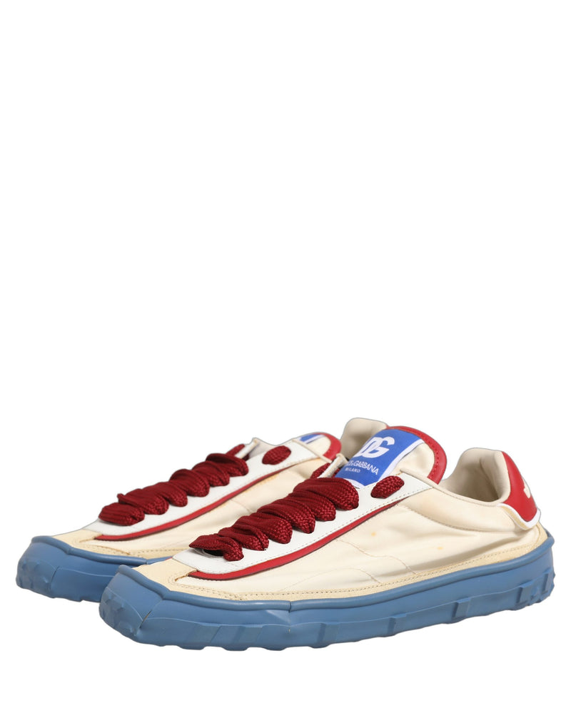 Dolce & Gabbana Multicolor Old Runner Lace Up Sneakers