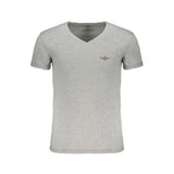 T-shirt en coton marron pour homme - Aeronautica Militare