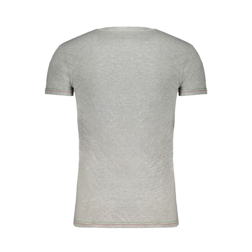 T-shirt en coton marron pour homme - Aeronautica Militare