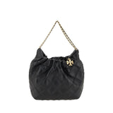 Tory Burch Black Lamb Ovis Aries Aries Shoulder Bag