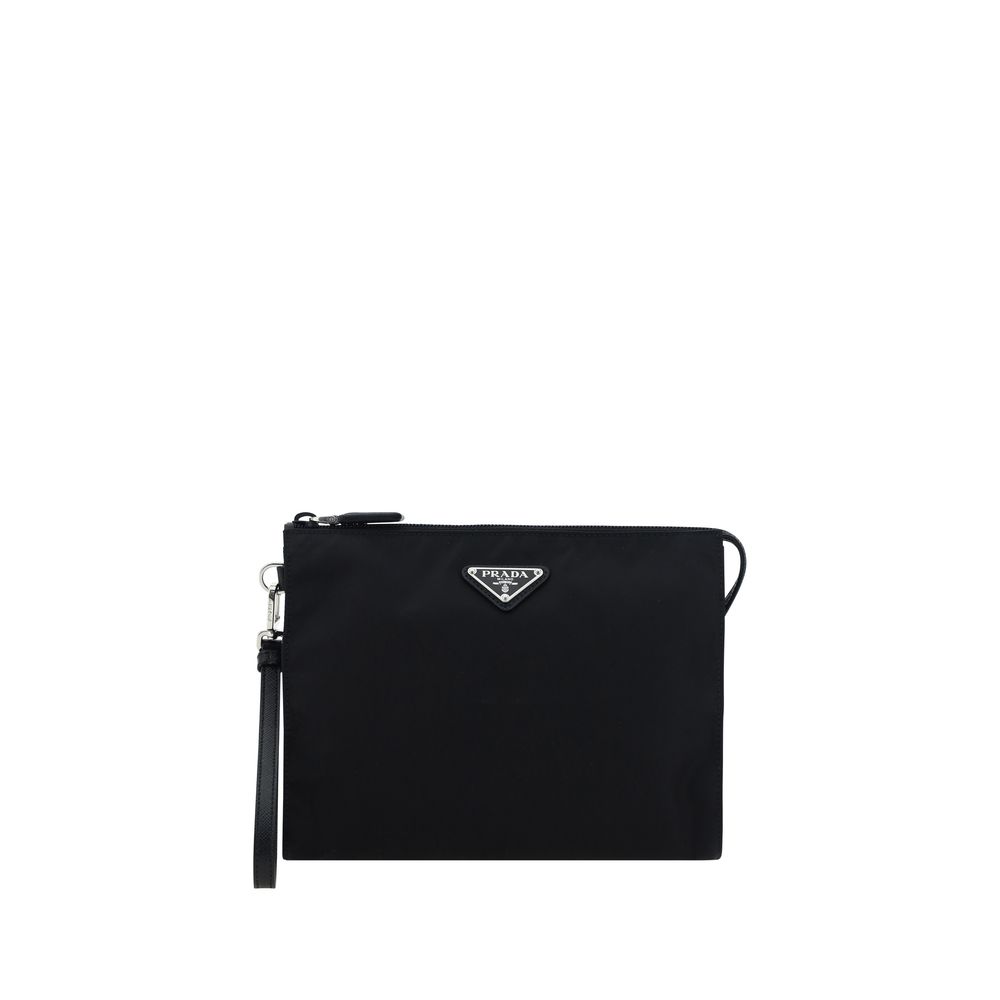 Prada Beauty Case en Polyamide Noir - Accessoire Élégant