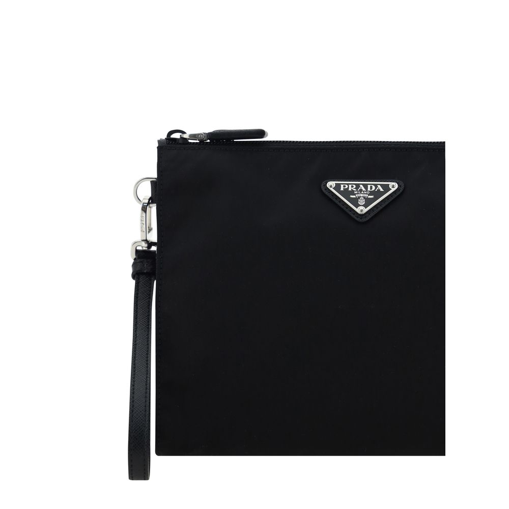 Prada Beauty Case en Polyamide Noir - Accessoire Élégant
