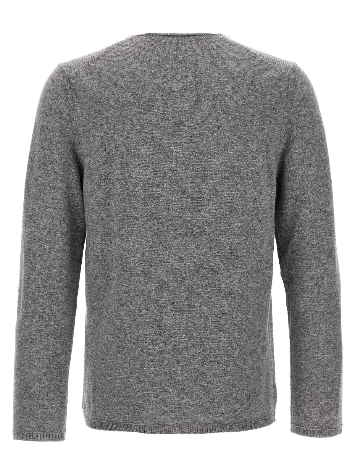 Comme Des Garçons Gray Wool Cardigan