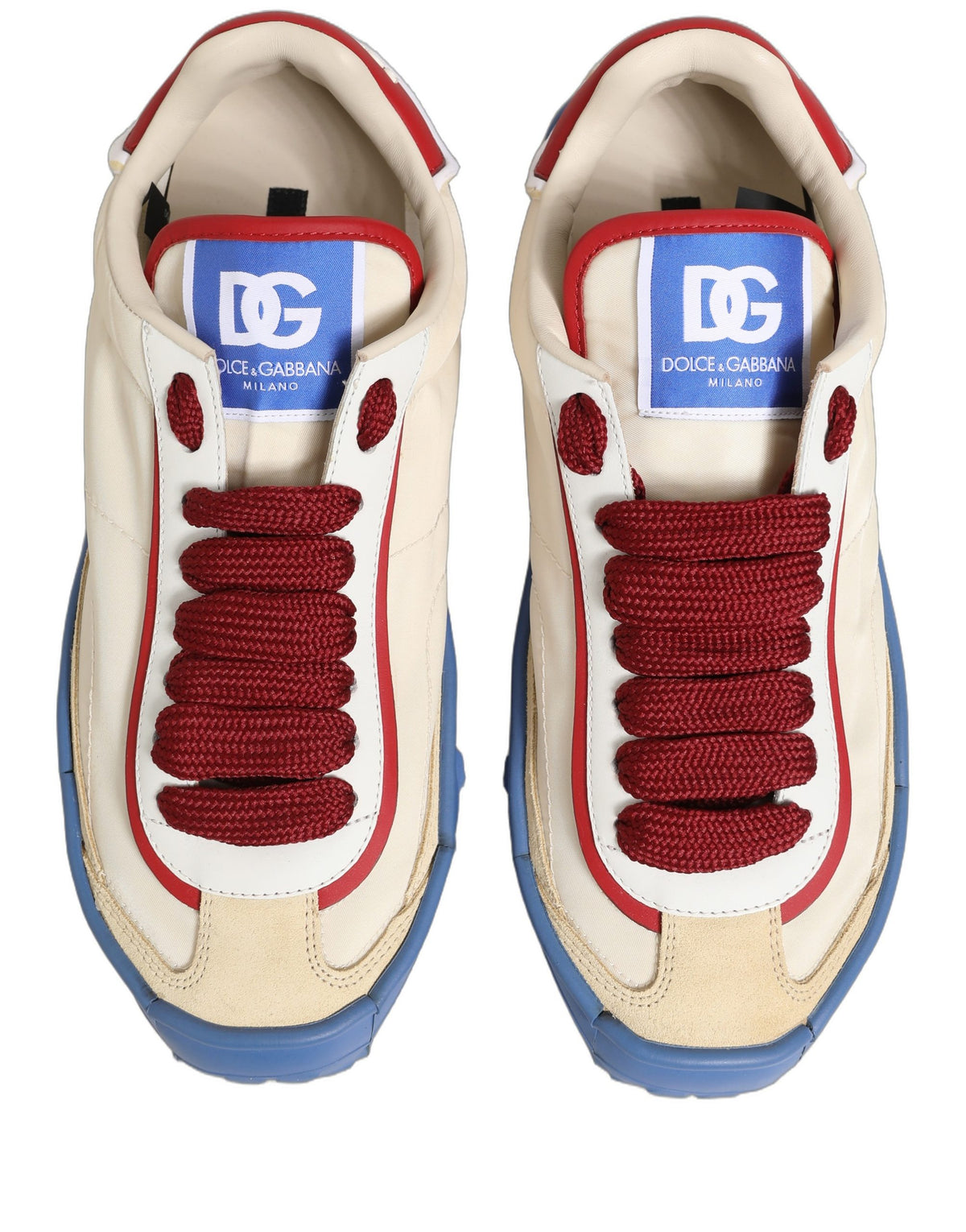 Dolce & Gabbana Multicolor Old Runner Lace Up Sneakers
