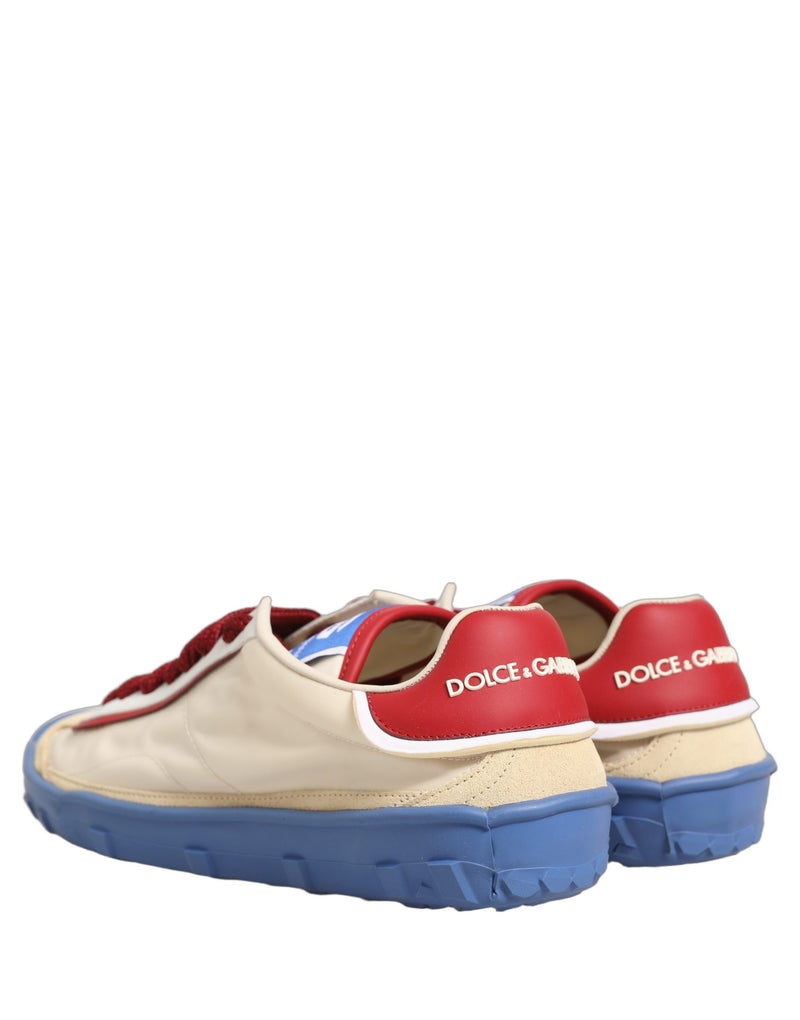 Dolce & Gabbana Multicolor Old Runner Lace Up Sneakers