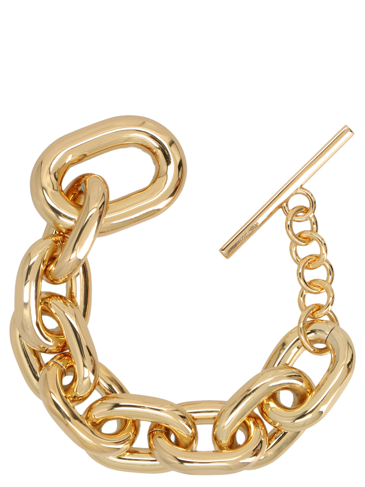 Paco Rabanne Gold Brass XL Link Brac’ Chain Bracelet