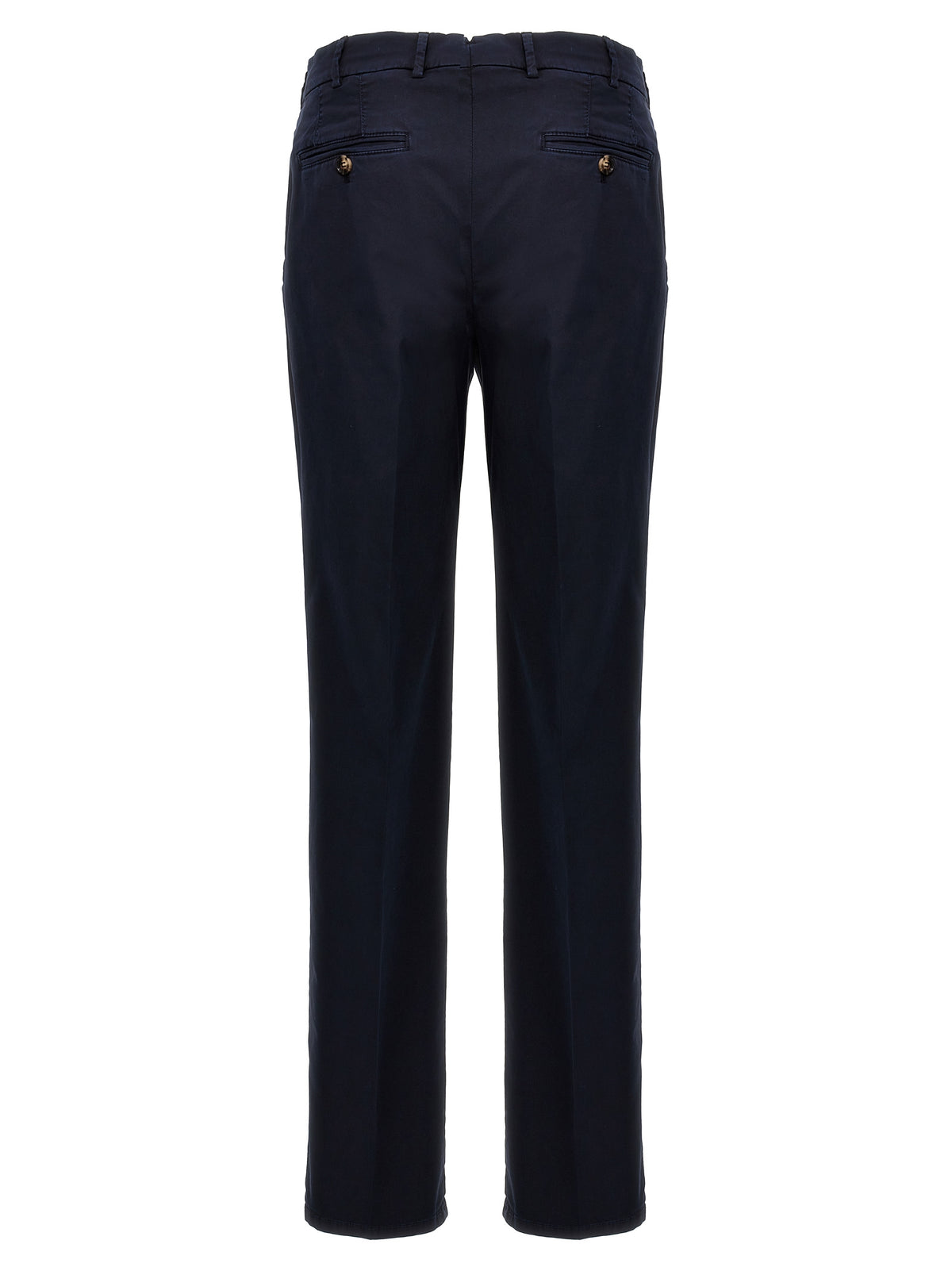 Brunello Cucinelli Blue Cotton Casual Pants for Men