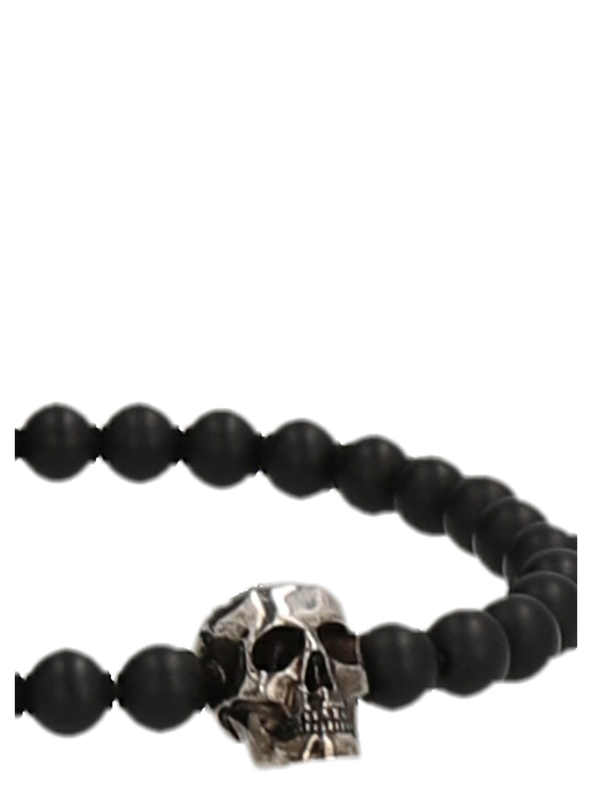 Alexander McQueen Black Brass Bracelet for Men