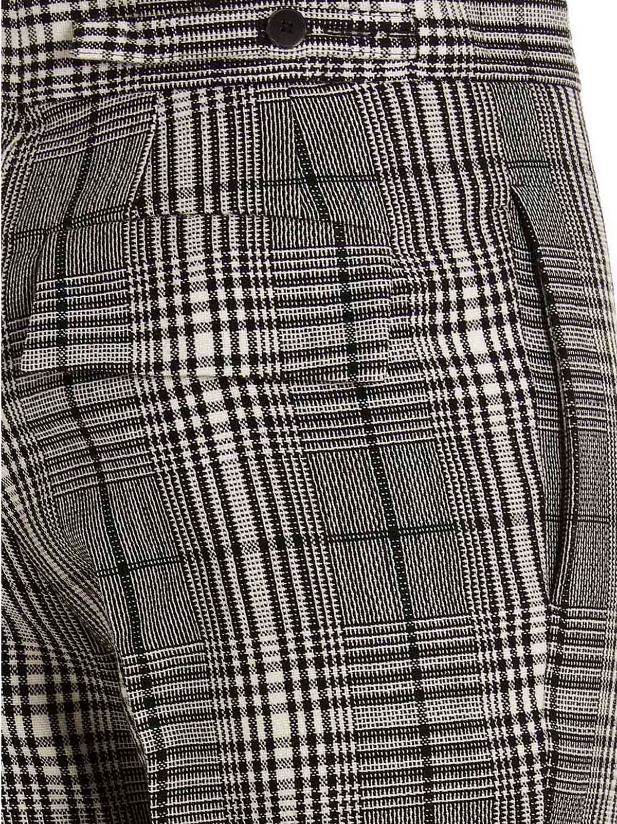 SAPIO Bicolor Wool Dress Pants - Prince of Wales ‘N°7’