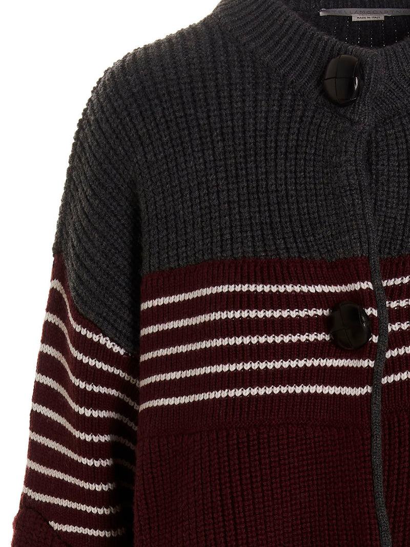 Stella McCartney Multicolor Virgin Wool Coat