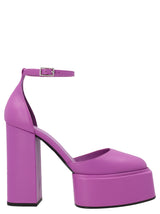 3Juin Ambra Purple Leather High Heel Pumps