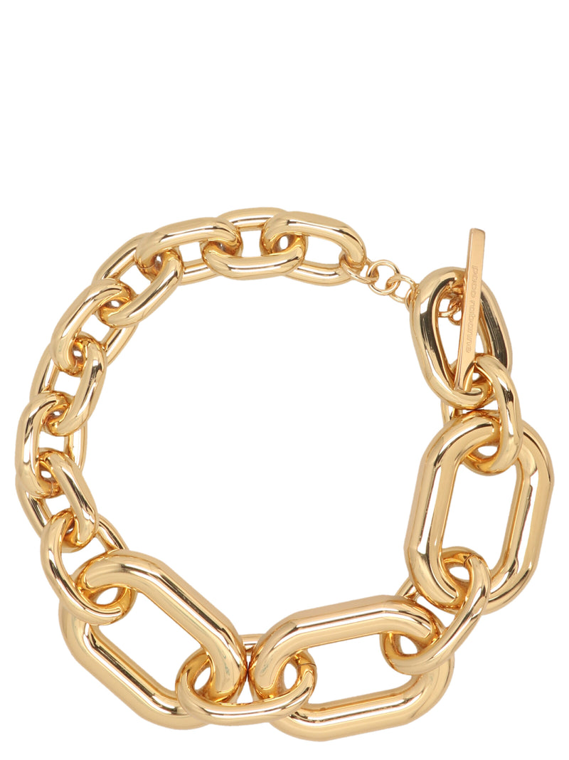 Paco Rabanne Gold Aluminum Necklace - Bold Elegance