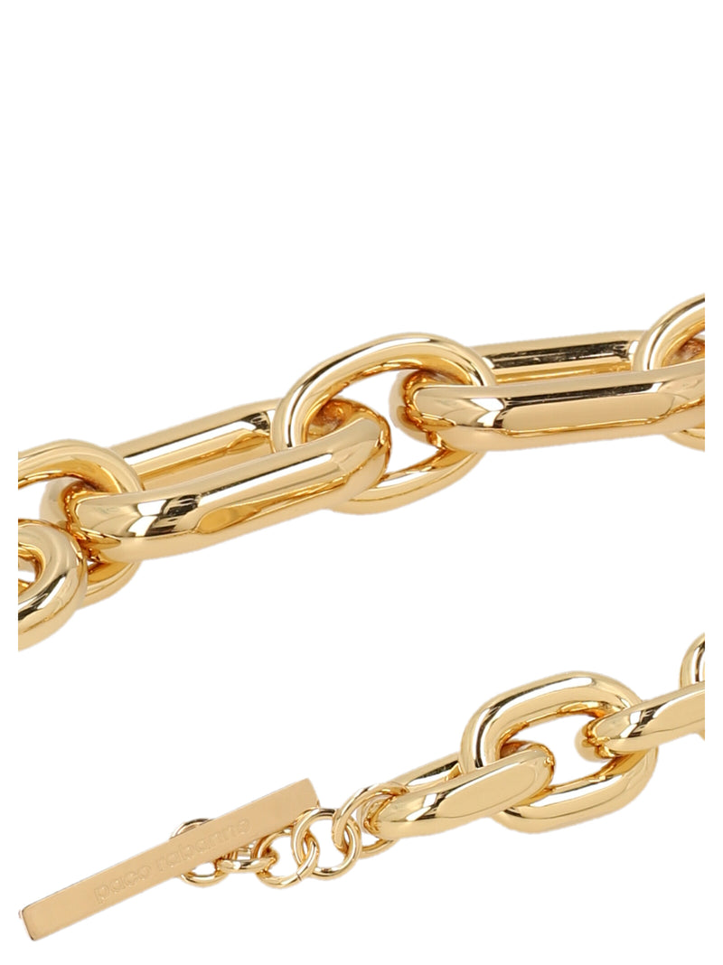 Paco Rabanne Gold Aluminum Necklace - Bold Elegance