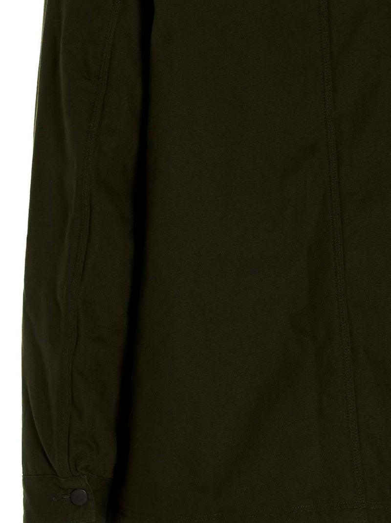 SOUTH2 WEST8 Bicolor Cotton Full-Length Jacket for Men