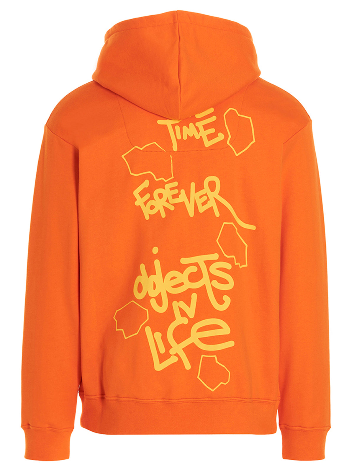 Objects IV Life Orange Cotton Sweatshirt - Continuity