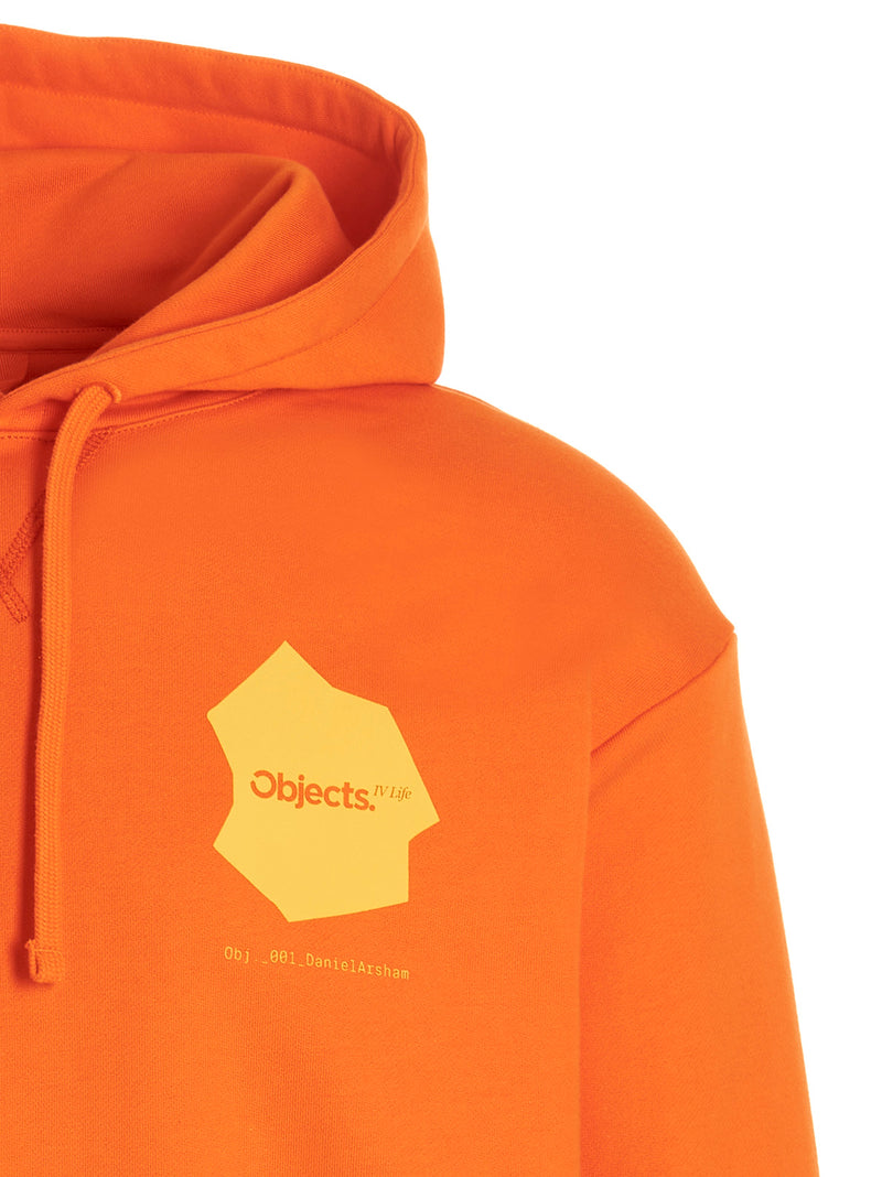 Objects IV Life Orange Cotton Sweatshirt - Continuity