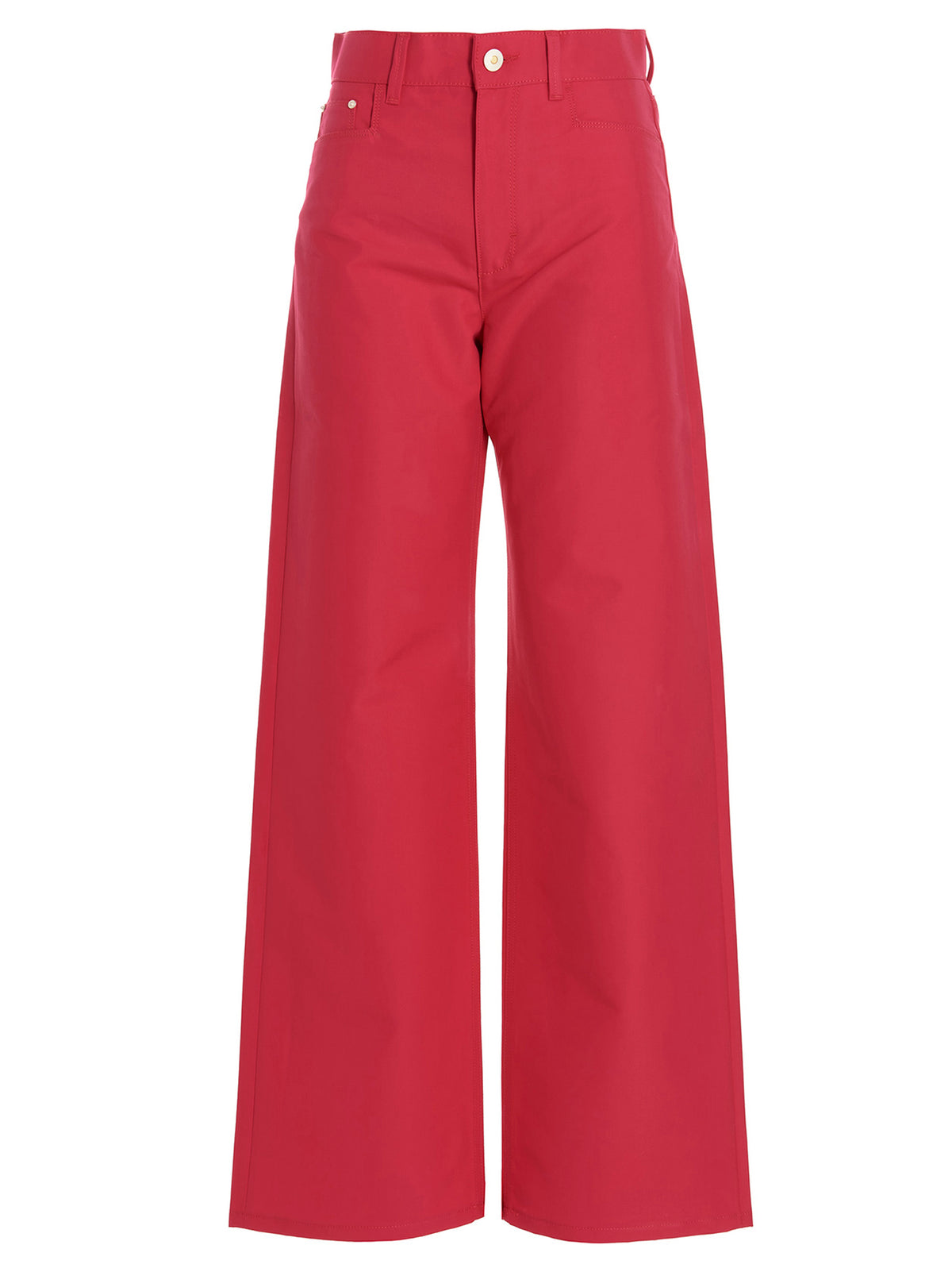 Wandler Accumulator Fuchsia Cotton Casual Pants